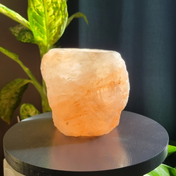 Himalayan Salt Candle Holder - Picture 5 of 6